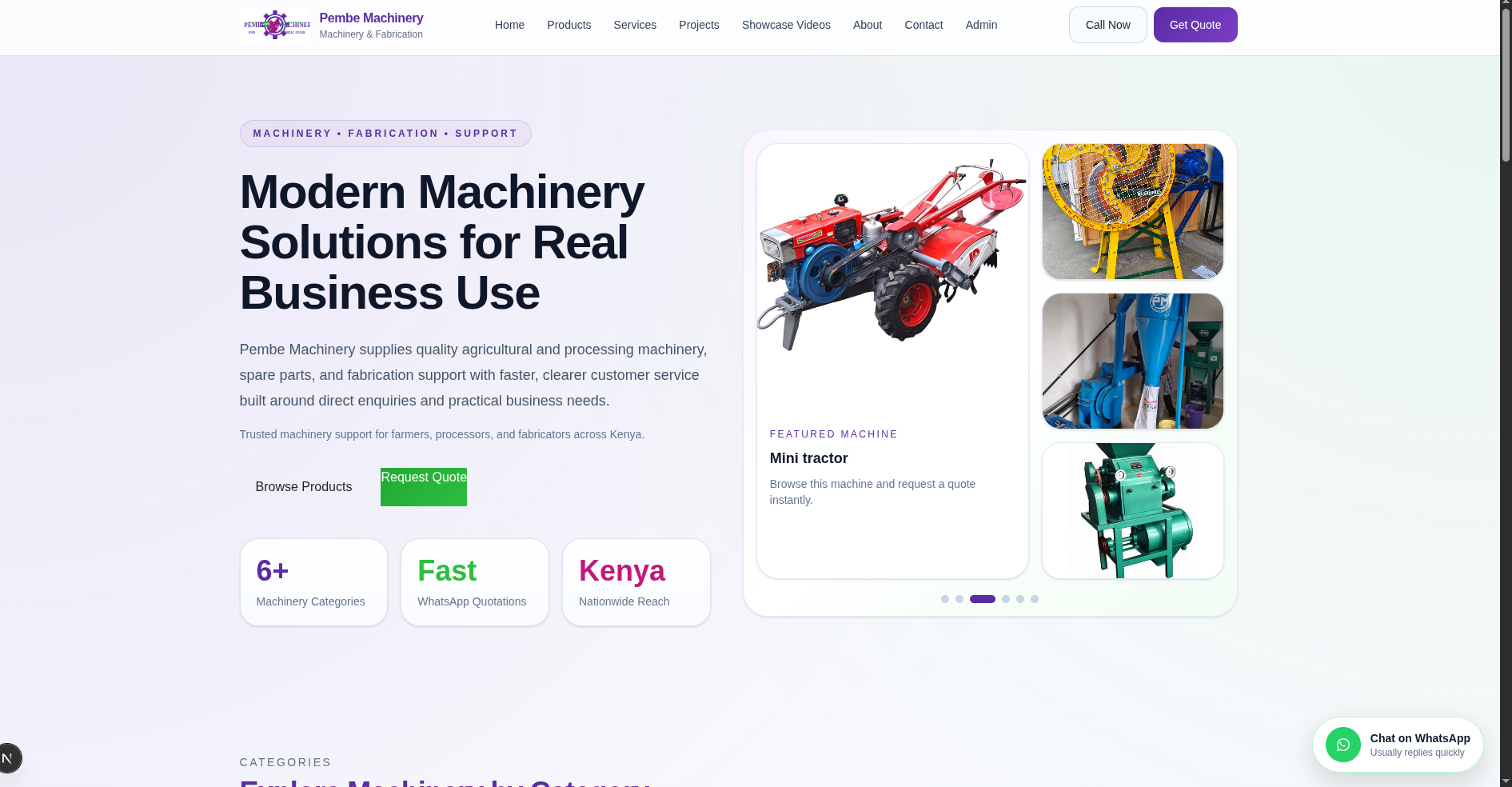 Pembe Machinery