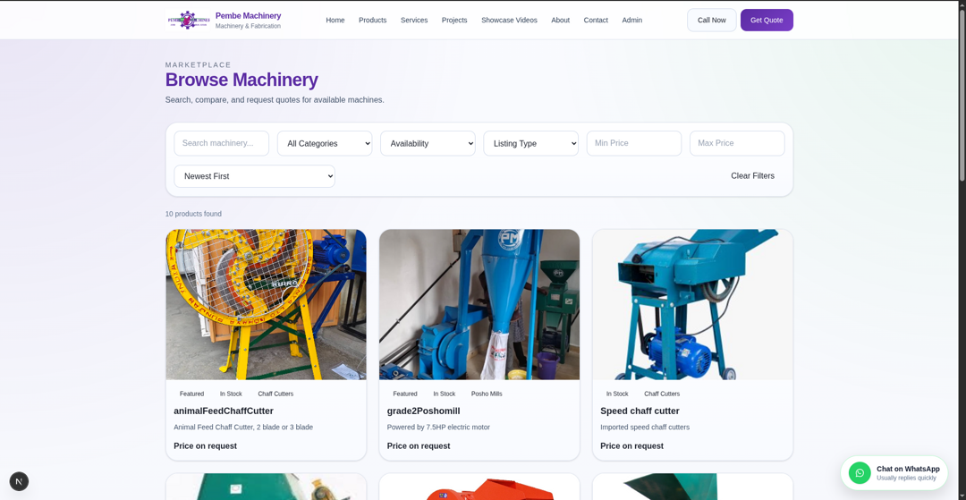 Product Catalog